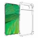 Google Pixel 8 - Shockproof gummi cover - Transparent