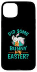 iPhone 15 Plus Did Some Bunny say Easter? colorful Easter Eggs Case