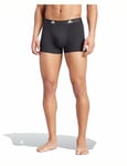 Adidas Mens Boxers (pack of 3) - Boxer Shorts Men (sizes S - 3XL) - Comfortable Boxers for Men