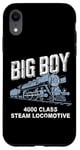 Coque pour iPhone XR Big Boy 4000 Locomotive à vapeur Locomotive Train Lover Lover