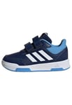 adidas Tensaur Hook and Loop Shoes Running, Dark Blue/Cloud White/Blue Burst, 8 UK Child