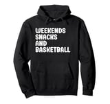 Basketball I Love Basketball for Men and Women Pullover Hoodie