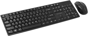 Kensington K75230FR Pro Fit Wireless Desktop with French Keyboard - Black