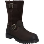 Hunter Womens Ness Mid Boot - Brown material_leather1 - Size UK 6