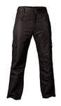 Arctix Mens Mountain Premium Snowboard Cargo Pants, Black, Large/32 Inseam