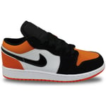 Baskets basses enfant Nike  Air Jordan 1 Low Shattered Backboard Blanc