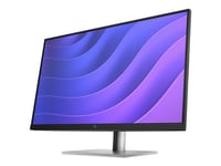 Hp E27q G5 - E-Series - Led-Skärm - 27" - 2560 X 1440 Qhd @ 75 Hz - Ips - 350 Cd/M² - 1000:1 - 5 Ms - Hdmi, Displayport - Svart, Svart Och Silver (Ställ)