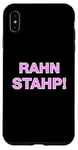 Coque pour iPhone XS Max T-shirt Rahn Stahp on the Jersey Shore