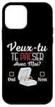 Coque pour iPhone 12 mini Veux Tu Te Pacser Avec Moi Demande Pacs Originale Pacsé