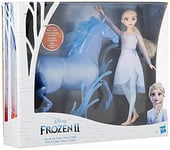 Disney La Reine des neiges 2, poupée Elsa et figurine Nokk, jouet pour enfants, à partir de 3 ans