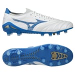 Mizuno Morelia Neo IV Beta Made in Japan FG/AG Mugen - Vit/Blå, storlek 36½