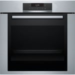 Four multifonction Pyrolyse - BOSCH SER4 - HBA372ES0 Inox - 71l - 7 modes de cuisson