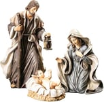 Sullivans Holy Family Crèche de Noël 3 pièces en résine 15,2 cm