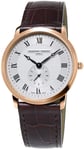 Frederique Constant FC-235M4S4 Slimline Hopea/Nahka Ø37 mm