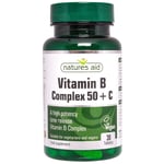 Vitamin B Complex 50 High Potency (with Vitamin C) 30 Tabs-6 Pack