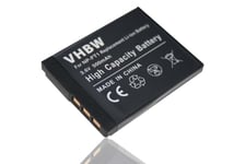 vhbw 1x Batterie compatible avec Sony DSC Serie / CyberShot DSC-T9, DSC-T5 appareil photo (500mAh, 3,6V, Li-ion)