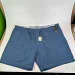 Levis XX Cord Chino Shorts in Blue Mens 5XL Waist 56 EZ Corduroy Cotton NEW