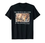 Saintly Words - The Truth is like a Lion - St. Augustine T-Shirt