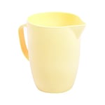 Carafe en plastique jaune de 1,5 l