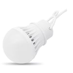 LED-lampa till USB vitt ljus 5W kabel lång 1m 350lm