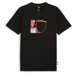 PUMA Scuderia Ferrari Race Big Shield Tee Men, storlek Small