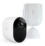 Arlo Ultra 2 Spotlight Camera Surveillance WiFi VMC5040 + Accessoire certifié Arlo Support aimanté