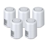 Hive Thermostatic Radiator Valve (TRV) 5 Pack, White, 15mm Heads Only