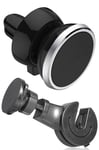 COMBO Universal Magnetic Car Mount Holder for Cell Phone (AC VENT + HEADREST)