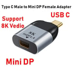 Adaptateur USB Type C Compatible HDMI vers DP/VGA/Mini DP/RJ45 4K/8K 60Hz,Convertisseur de Transfert Vidéo pour Ordinateur Portable,Téléphone,Macbook Pro Air - Type HD003
