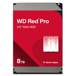 WD Red Pro 8TB NAS 3.5" Internal Hard Drive - 7200 RPM Class, SATA 6 Gb/s, CMR, 