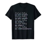 5 Reiki Principles Spiritual Reiki Master Healer T-Shirt