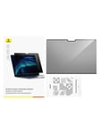 Baseus Magic Drawing tempered glass for MacBook Pro 13" (2022) + cleaning kit (transparent)