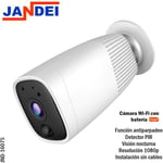 Jandei - Caméra wifi avec batterie 1080P Tuya Smart App Amazon Alexa Google Home Camera avec batterie