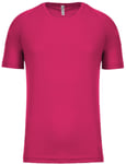 T-Shirt Sport - Running - Homme - Pa438 - Rose Fuchsia