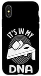 Coque pour iPhone X/XS Cornhole, c'est inscrit dans mon ADN Passion Sport Fun