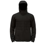 Odlo Veste isolée Ascent S-Therc à Capuche, Noir, m Homme