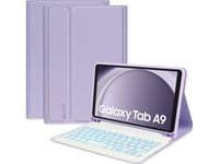 Tech-Protect Tech-Protect Sc Pen + Keyboard Galaxy Tab A9 8.7 X110 / X115 Violet