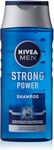 NIVEA MEN Strong Power Shampoo (250Ml) - Effective Hair Shampoo with Sea Mineral