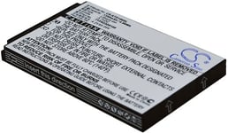 Batteri till TYP923D0100 för K-Touch, 3.7V, 1350 mAh