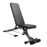 LILIS Weight Bench Adjustable Adjustable Weight Bench Utility Exercise Workout Bench Flat/Incline/Decline Bench Press For Home Gym