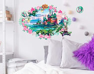 Imagicom Regal Academy Wall Decorative Sticker Joy, PVC, Green Water, 0.1 X 49 X 68.5 cm