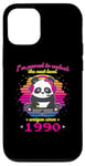 Coque pour iPhone 12/12 Pro Né en 1990 Anniversaire Fun Panda Gaming Unlock The Next Level