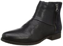 Tommy Jeans Femme Genny 4C Bottes à Enfiler, Bleu Midnight Black 403, 36 EU