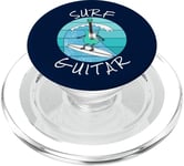 Surf Guitar Guitariste électrique Surfeur Vacances d'été PopSockets PopGrip pour MagSafe