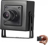 Mini Camera Ip Poe 5Mp,Petite Camera De Securite Interieure Ultrahd Objectif 3,6 Mm(75°Fov),H.265/H.264,Detection De Mouvement,Application Smartphone/Pc(I706-P)