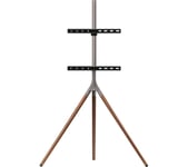 ONE FOR ALL WM 7471 32-65" Tripod TV Stand - Light Oak, Brown