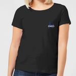 Jurassic Park InGen Pocket Women's T-Shirt - Black - L - Black