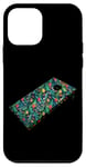 iPhone 12 mini Cornhole Team Bean Bag Player Champ Floral Flower Tropical Case