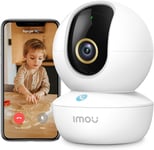 Caméra Surveillance WiFi Intérieur 3K(5MP) 360° Connectée Smartphone Appel d'une Seule Touche Détection Humaine AI Suivi Intelligent Sirène Audio Bidirectionnel Mode Privé Compatible Alexa