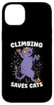 iPhone 14 Plus Climbing Saves Cats Climbing Wall Bouldering Rock Climbing Case